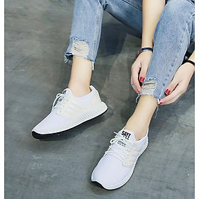 Giày sneaker thể thao nữ buộc dây thời trang mới nhât 238