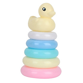 Kids Baby Toy Stacking Rings  Educational Toys Stack Up Gift