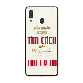 Ốp lưng dành cho điện thoại Samsung Galaxy A in họa tiết Nếu muốn bạn sẽ tìm cách