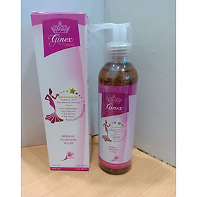 GEL VỆ SINH PHỤ NỮ GINEX NANO 180ML