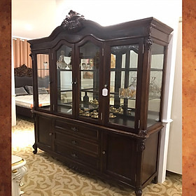 Mua Tủ đựng ly gỗ Sồi Nâu – TR-KF088E