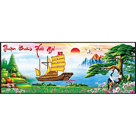 Mua Tranh đính đá Thuận Buồm Xuôi Gió ( chưa đính) - 88596
