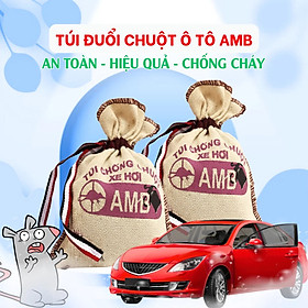 Túi chống chuột AMB chính hãng, đuổi chuột ô tô hiệu quả, ngăn chuột cắn dây điện - 1 Túi