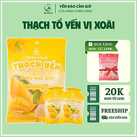 Yến Đảo - Thạch Tổ Yến Vị Xoài Hương Vị Trái Cây Tươi Ngon, Dinh Dưỡng Cho Cả Gia Đình