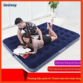 Mua Khuyến mãi - Nệm hơi Bestway 2 người tặng bơm hơi điện 220V