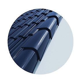 Mua Ngói úp rìa tráng men cao cấp CASA PRO  chống thấm  chống rêu mốc - Hàng chính hãng