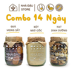 Combo Dinh Dưỡng 14 Ngày Cho Mẹ Bầu Mixnuts 5 Siêu Hạt, Bột Ngũ Cốc