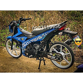 Tem rời satria xanh, tem 3 lớp không bay màu