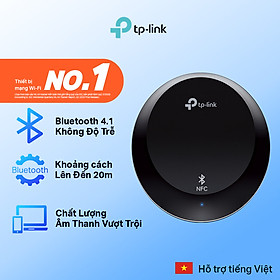 Bộ Thu Phát Âm Thanh Chuyển Đổi Bluetooth 4.1 TP-Link HA100 (Đen) - Hàng Chính Hãng