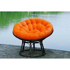 Mua Ghế Thư Giãn Papasan  mây nhựa  xoay 360 độ