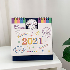 Lịch Bàn 2021 Sáng Tạo Để Bàn Trang Trí Công Việc Note Lịch Mới Kế Hoạch Năm