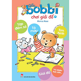 Sách Tương Tác Gấu Bobbi - Gấu Bobbi Chơi Giải Đố - Tập 1