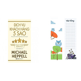 Dịch Vụ Khách Hàng 5 Sao Tặng BookMark Romantic