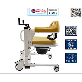 Mua Xe Nâng Hạ Tay Quay Tự Đón Người Bệnh  Đi Tắm Đi Vệ Sinh Tiện Lợi Tải Trọng 250kg
