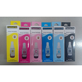 Mua (Bộ 6 màu) Mực nước máy in Epson T664 L300 / L310 / L350 / L360 / L1300 / L100 / L120 / L200 / L210 / L565 ... - HÀNG NHẬP KHẨU