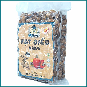 Hạt Điều Rang 500g KLT 475g DGfoods Hàng Việt Nam chất lượng cao HACCP