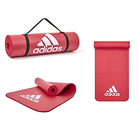 Thảm Tập Fitness, Yoga Chính Hãng ADIDAS ADMT-11015 Fitness Mat Cao Su NBR Độ Dày 10mm - Độ Bám Tốt