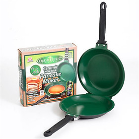 Easy Flip NonStick Cookware Pancake Maker Double Pan
