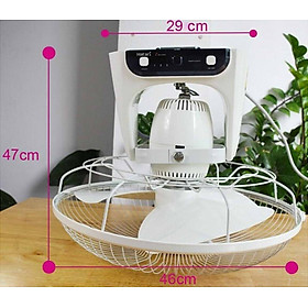Mua Quạt đảo trần Hatari HT-C18R1(S) - Có điều khiển Hàng chính hãng