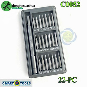 Mua Tua vít sửa thiết bị điện tử C-Mart C0052 22 chi tiết