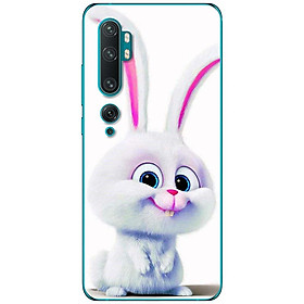 Ốp lưng dành cho Xiaomi Mi Note 10 Pro mẫu Thỏ mặt phởn