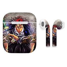 Mua Miếng dán skin chống bẩn cho tai nghe AirPods in hình One Piece - OPi005 (bản không dây 1 và 2)