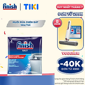 Muối Rửa Chén Bát Finish Salt - Bịch 1KG