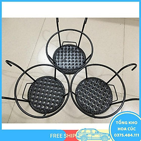 Mua Bộ 5 Kệ Để Hoa Ban Công Bằng Sát -Đen  - Vận Chuyển Miễn Phí Toàn Quốc