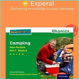 Sách - Read Write Inc. Phonics: Camping (Green Set 1 Non-fiction 5) by Ruth Miskin (UK edition, paperback)
