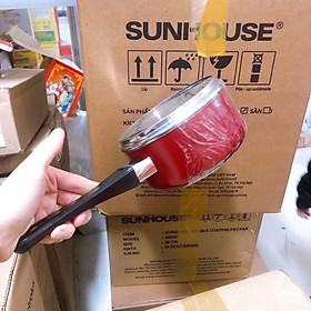 Mua Nồi Nấu Bột Chống Dính 14cm Có Nắp Kính