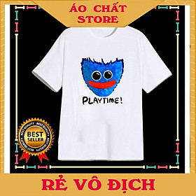 Áo Thun Trẻ Em In Poppy Playtime Huggy Wuggy Dễ Thương 2 mẫu HOT độc chất giá rẻ