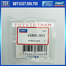 Vòng bi bạc đạn SKF 61800-2RS1