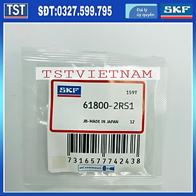 Vòng bi bạc đạn skf 61800-2rs1