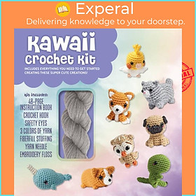 Sách - Kawaii Crochet Kit - Includes Everything you Need to Get Started Creati by Katalin Galusz (UK edition, paperback)