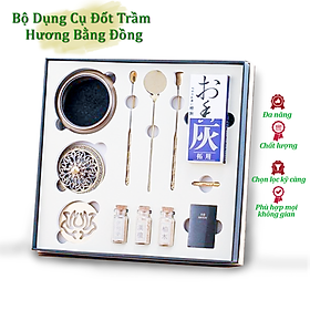 Bộ Dụng Cụ Đốt Trầm Hương Bằng Đồng BDC