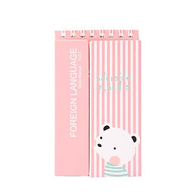 Sổ từ vựng lò xo - mẫu ngẫu nhiên