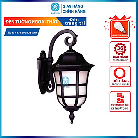 Mua Đèn tường cột cổng ngoài hiên  đèn tường trụ cổng