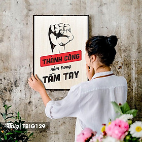 Mua Tranh treo tường  tranh slogan  tranh tạo đông lực cực mạnh decor trang trí văn phòng hiện đại