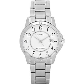 Đồng Hồ Nam Dây Thép Casio MTP-V004D-7BUDF (40mm) - Bạc