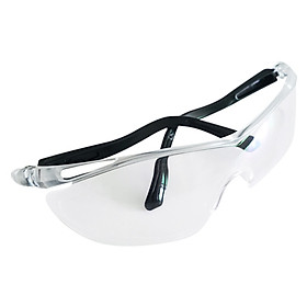 Safety Glasses Protective Eye Wear - Over-The-Glass Prevent Spray, Wind And Dust, Clear Lens, Black Temple