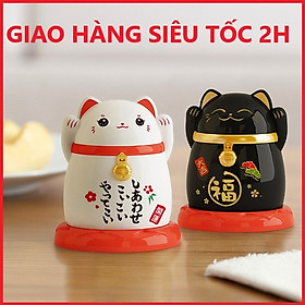 Hộp Đựng Tăm Hình Mèo Xinh Xắn (Giao Ngẫu Nhiên)