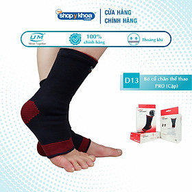 Bó cổ chân thể thao PRO Red United Medicare (Cặp) (D13)