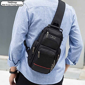 Túi Đeo Chéo Xbags Apex XB 9103 - Túi Bao Tử Thời Trang, Vải Chống Nước Cao Cấp, Nhiều Ngăn Tiện Lợi Đựng iPad, Phong Cách Cá Tính