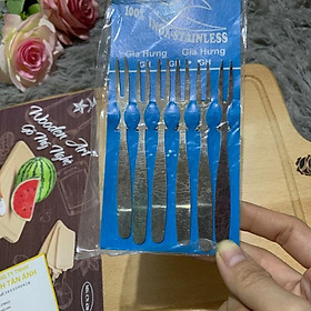 Mua Bộ Nĩa inox mỏng 12 cái