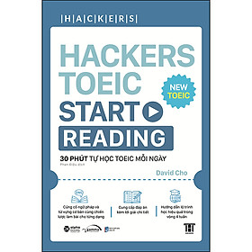 Sách Hackers Toeic Start Reading ( Tái bản)