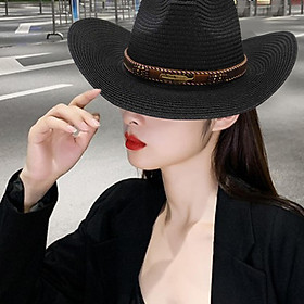 Women Hats Party Hat Sombreros Vagueros Retro Cowboy Hat, for Festival Decor Costume Clothes Accessories