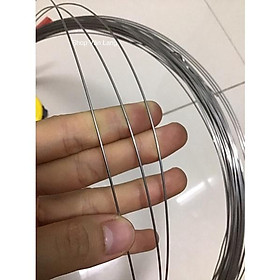 Mua Dây thép inox 0 5 li  0 8 li  1 li  2 li sáng bóng dễ uốn
