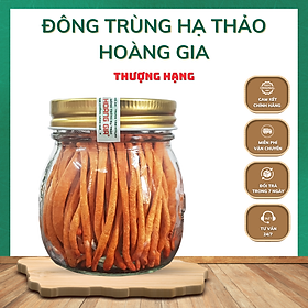 Khuyến Mãi Vu Lan Giảm Giá 50% - Đông Trùng Hạ Thảo Khô Trên Giá Thể Gạo Lứt Hoàng Gia (Hũ 18g) - Hàng Chính Hãng