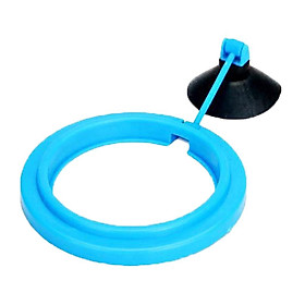 Fish Food Feeding  Aquarium Feeding Circle  Fish Tank Fish Feeder - Blue