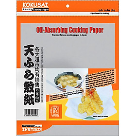 Mua Giấy thấm dầu Kokusai 24cmx24cm (20 sheet/ túi) - Hàng chính hãng